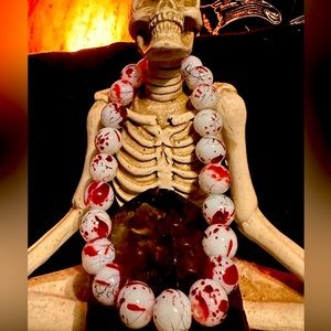 Blood Splatter Bracelet